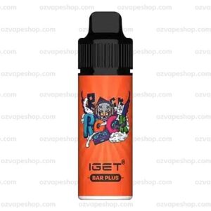 Orange Grapefruit Lemon - IGET Bar Plus KIT Disposable Vape at PuffingNow