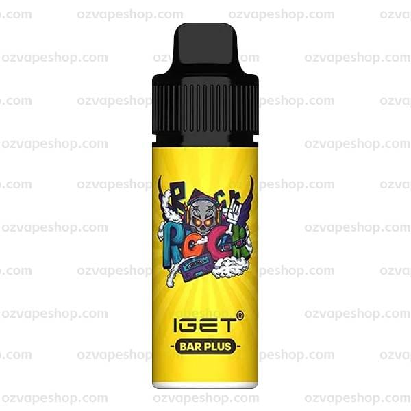 Banana Ice - IGET Bar Plus KIT Disposable Vape at PuffingNow
