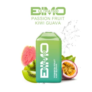 Passion fruit Kiwi Guava - BIMO Ultra 7500 Disposable Vape at PuffingNow