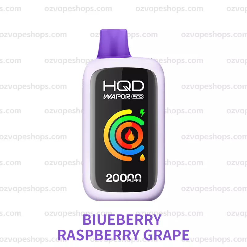 Raspberry Grape - HQD Cuive Slick 20000 Disposable Vape at PuffingNow