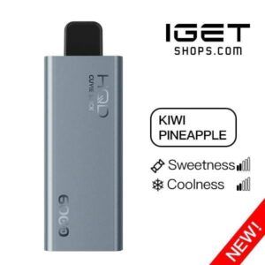 Kiwi Pineapple - HQD Cuvie Slick 6000 Disposable Vape at PuffingNow