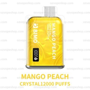 Mango Peach - BIMO Crystal 12k Puffs- Disposable Vape at PuffingNow