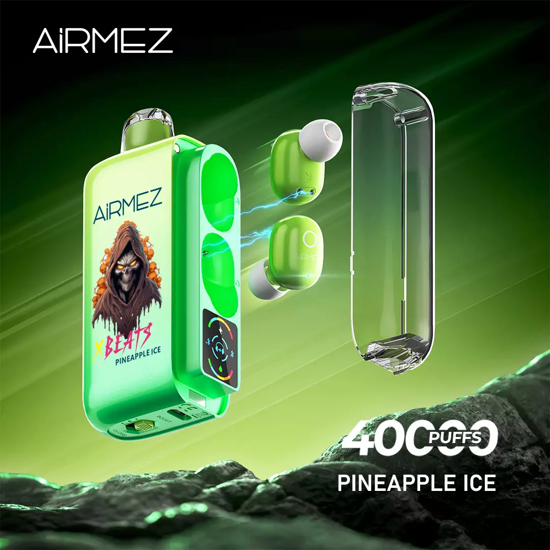 Pineapple Ice - Airmez Xbeats 40000 Disposable Vape at PuffingNow
