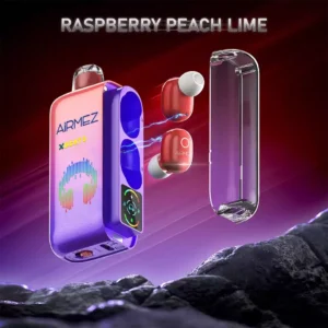 Raspberry Peach Lime - Airmez Xbeats 40000 Disposable Vape at PuffingNow