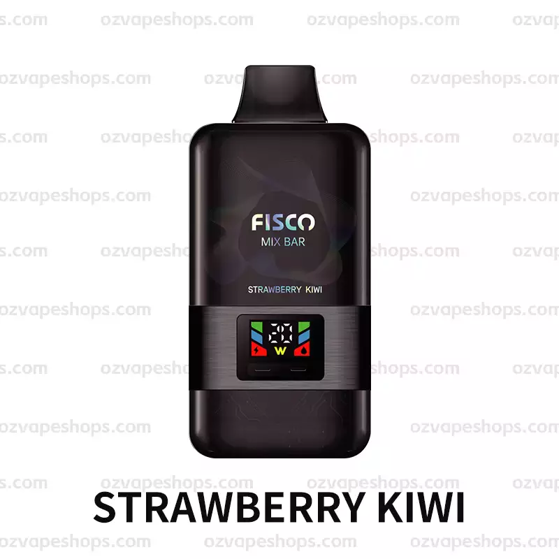 Strawberry Kiwi - Fisco Max Bar 12000 Disposable Vape at PuffingNow