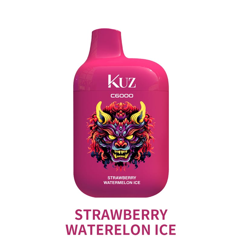 STRAWBERRY WATERELON ICE - KUZ C6000 Disposable Vape at PuffingNow