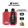 Strawberry Watermelon Ice - BIMO GTI 40000 Disposable Vape at PuffingNow