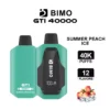 Summer Peach Ice - BIMO GTI 40000 Disposable Vape at PuffingNow