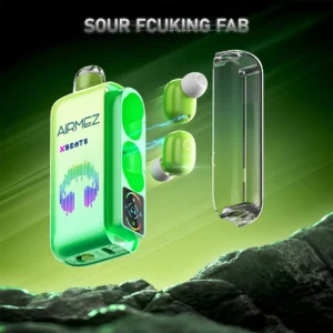 Sour Fcuking Fab - Airmez Xbeats 40000 Disposable Vape at PuffingNow