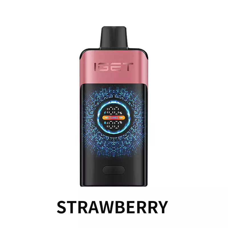 Strawberry - IGET ONE 12000 Disposable Vape at PuffingNow