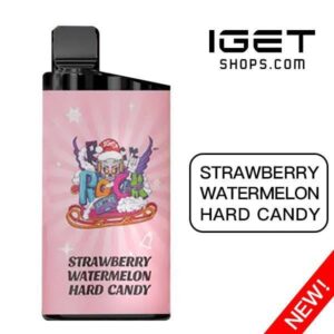 IGET Bar 3500 - Strawberry Watermelon?Hard?Candy Disposable Vape at PuffingNow