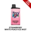 IGET Bar PRO 10000 - Strawberry White Peach Ice Mist Disposable Vape at PuffingNow