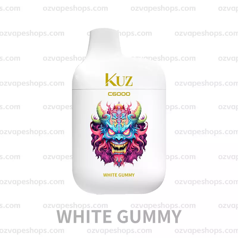 WHITE GUMMY - KUZ C6000 Disposable Vape at PuffingNow