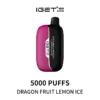 Dragon Fruit Lemon Ice - IGET Moon K5000 Disposable Vape at PuffingNow