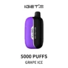 Grape Ice - IGET Moon K5000 Disposable Vape at PuffingNow