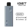 Grapey - HQD Cuvie Slick 6000 Disposable Vape at PuffingNow