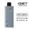 Kiwi Lemon - HQD Cuvie Slick 6000 Disposable Vape at PuffingNow