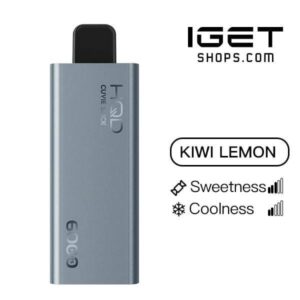 Kiwi Lemon - HQD Cuvie Slick 6000 Disposable Vape at PuffingNow