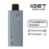 Strawberry Banana - HQD Cuvie Slick 6000 Disposable Vape at PuffingNow