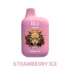 STRAWBERRY ICE - KUZ C6000 Disposable Vape at PuffingNow