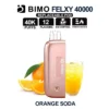 Orange Soda - BIMO Felxy 40000 Pod Disposable Vape at PuffingNow