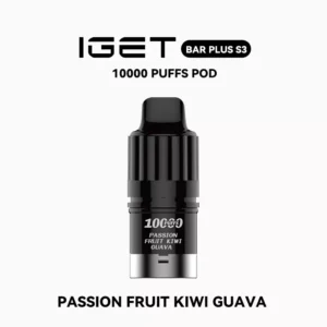 IGET Bar Plus S3 Pod - Passion Fruit Kiwi Guava Disposable Vape at PuffingNow