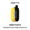 Passionfruit Kiwi Guava - IGET Moon K5000 Disposable Vape at PuffingNow