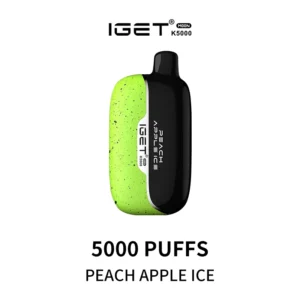 Peach Apple - IGET Moon K5000 Disposable Vape at PuffingNow