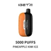 Pineapple Kiwi Ice - IGET Moon K5000 Disposable Vape at PuffingNow