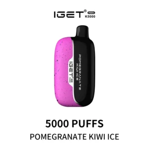 Pomegranate Kiwi Ice - IGET Moon K5000 Disposable Vape at PuffingNow